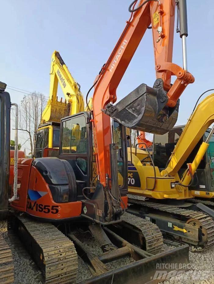 Hitachi ZX 55 UR حفارات صغيرة أقل من 7 طن (حفارات صغيرة)