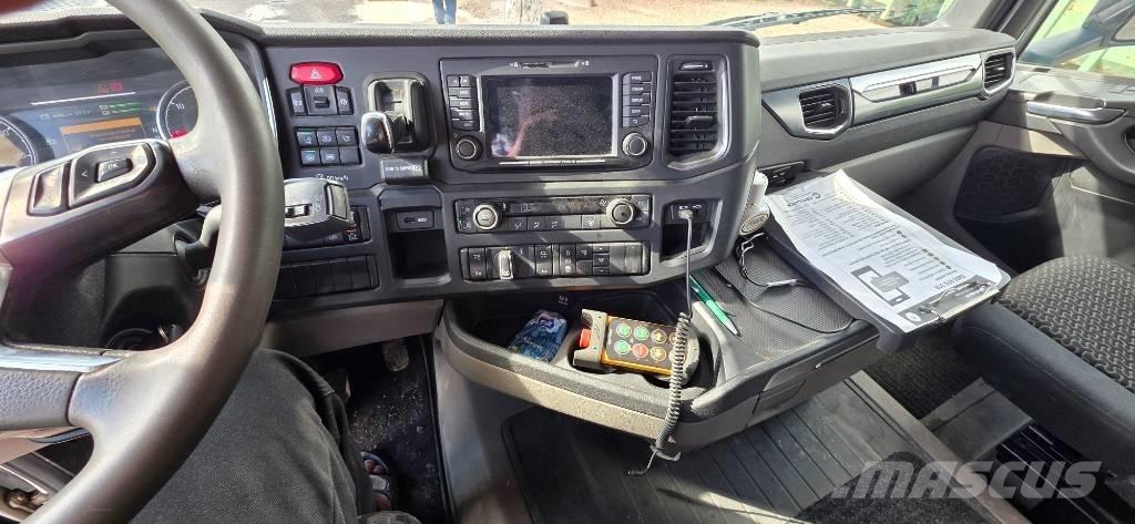 Scania R 500 شاحنات الرافعات الخطافية