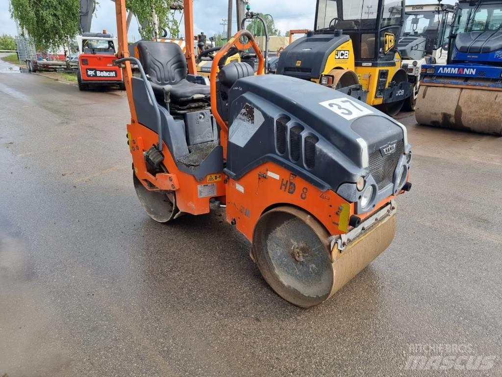 Hamm HD 8 VV مداحل ثنائية الاسطوانة