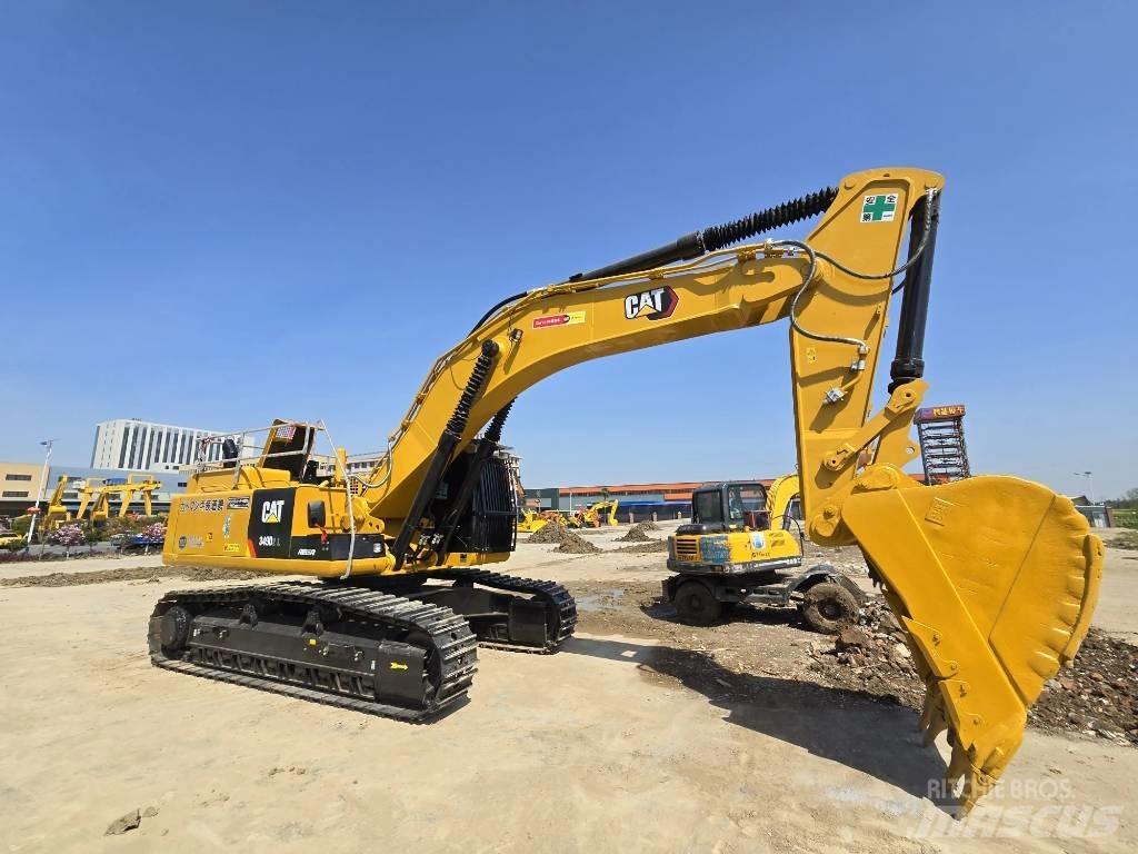 CAT 349 D L حفارات وسط 7 طن - 12 طن