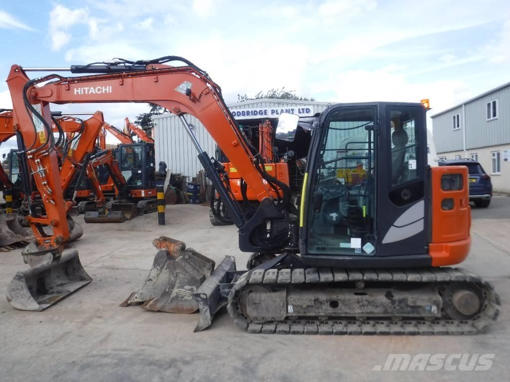 Hitachi ZX 85 US B-6 حفارات وسط 7 طن - 12 طن