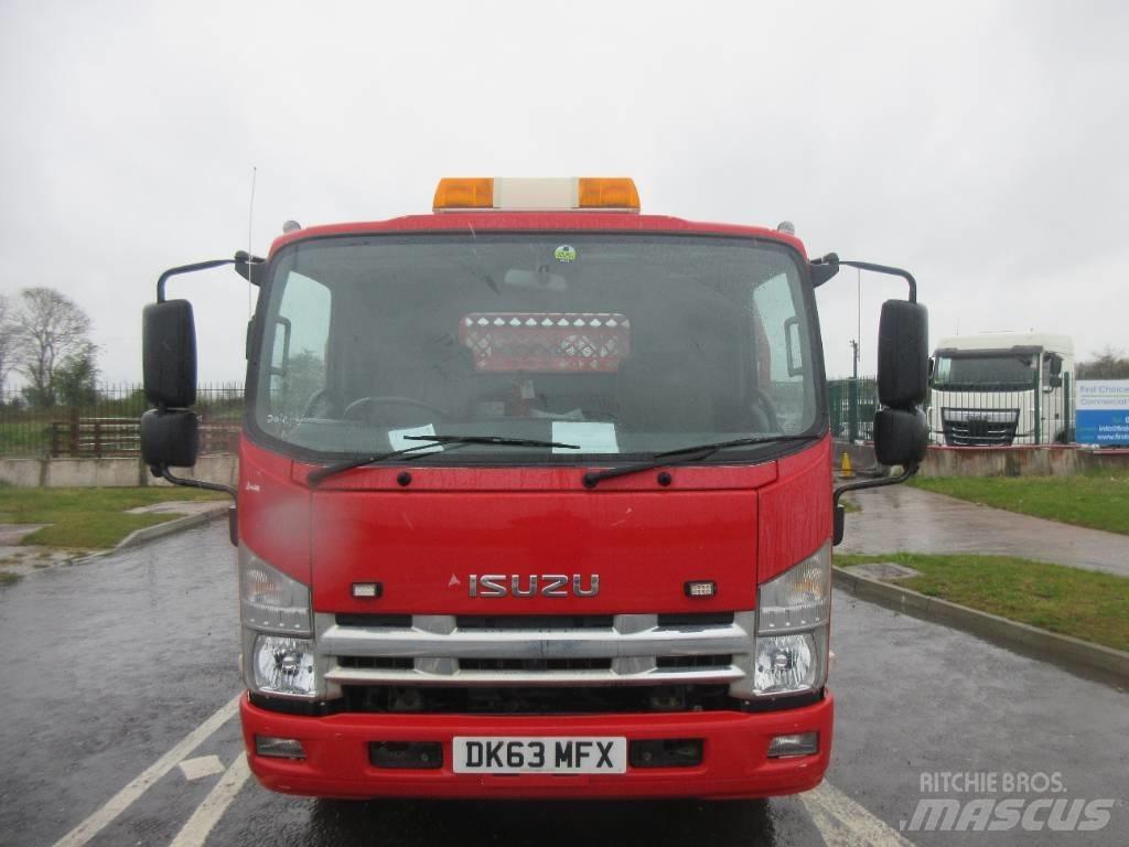 Isuzu N 75.190 شاحنات مسطحة / أوناش