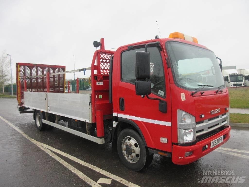 Isuzu N 75.190 شاحنات مسطحة / أوناش