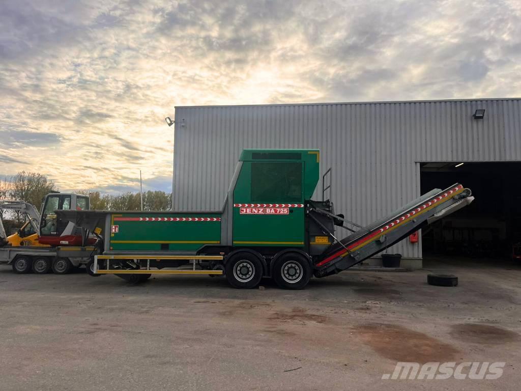 JENZ BA 725DL ماكينات تقطيع أخشاب الحراجة
