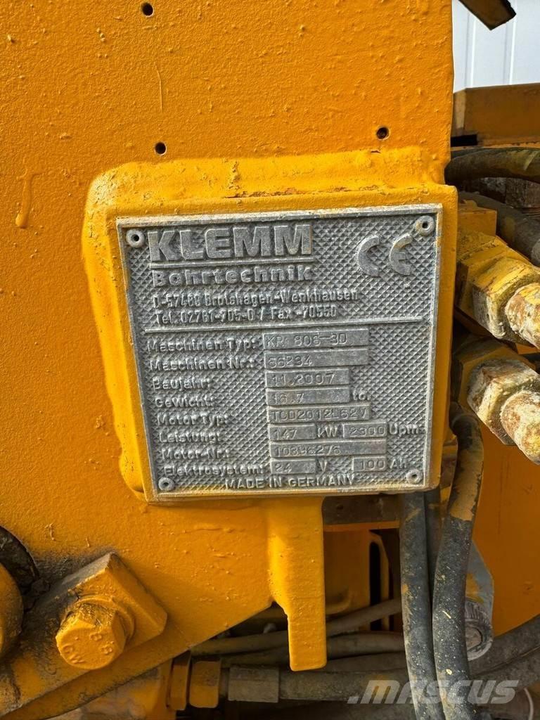 Klemm KR 806-3D مثاقيب ثقيلة