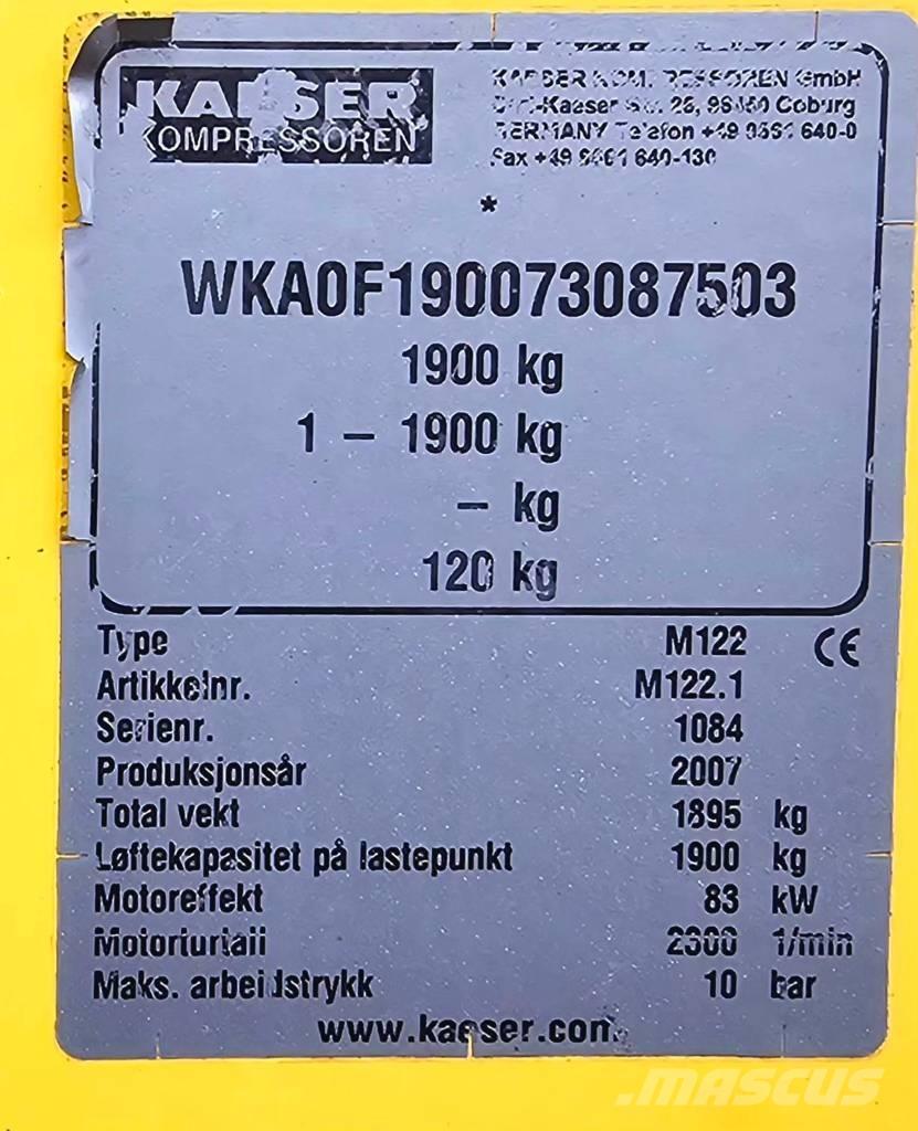Kaeser M 122 مكابس
