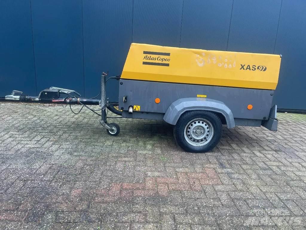 Atlas Copco Xas97 مكابس