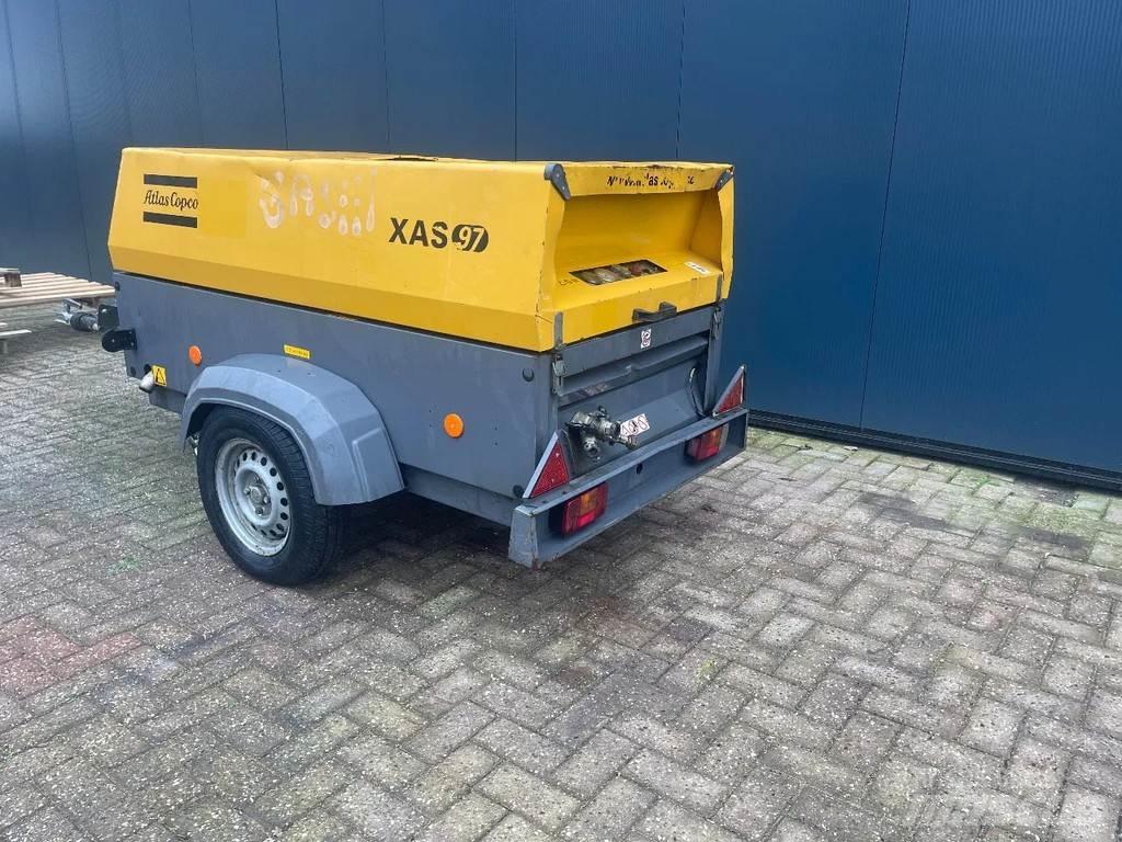 Atlas Copco Xas97 مكابس