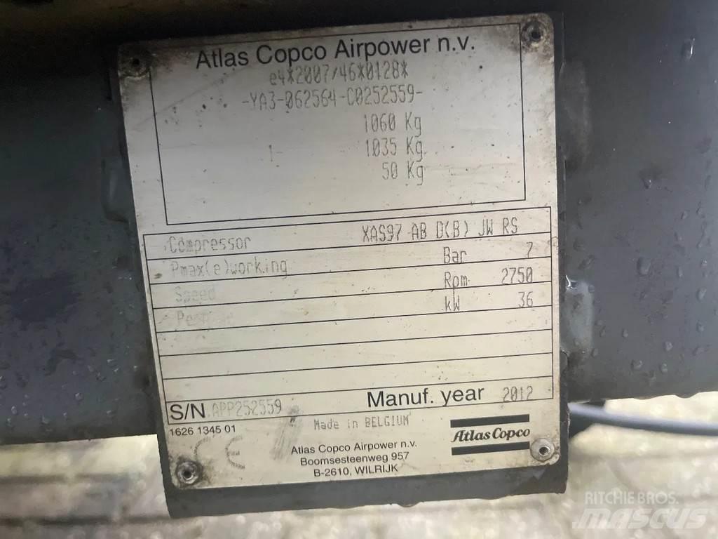 Atlas Copco Xas97 مكابس