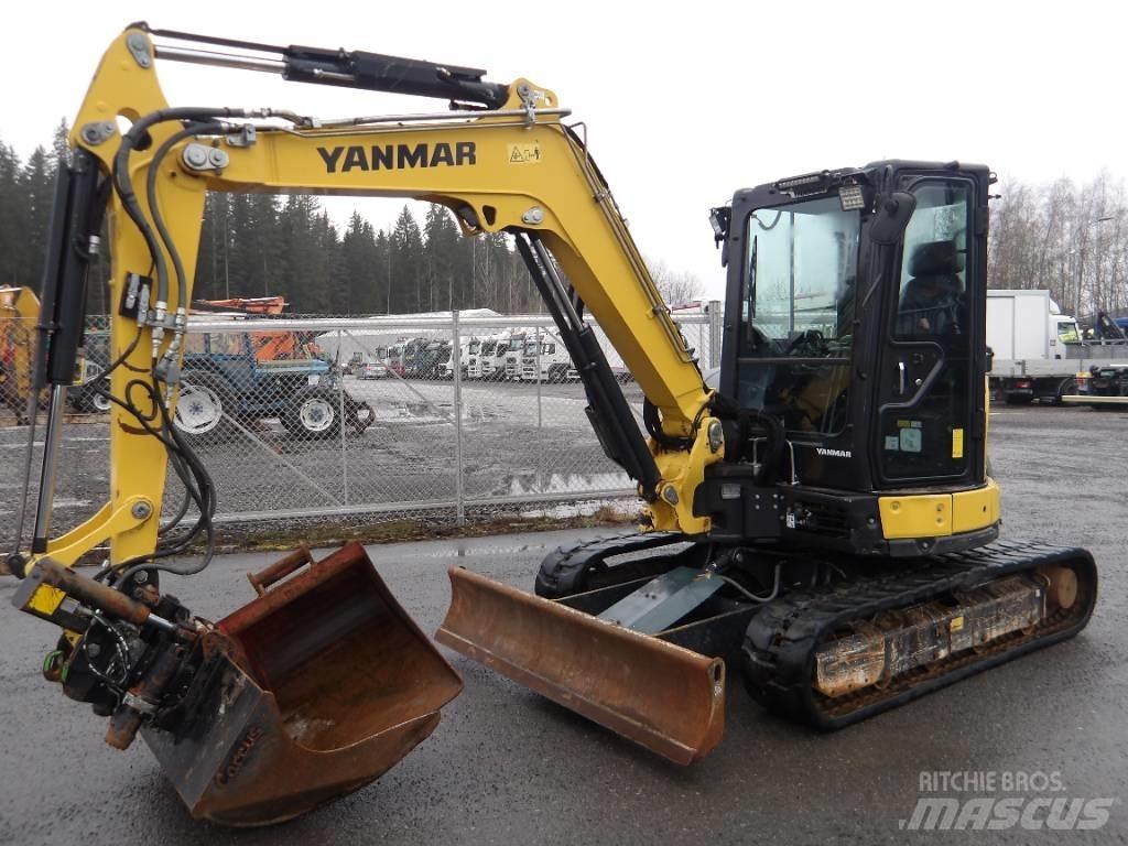 Yanmar Vio 50 حفارات صغيرة أقل من 7 طن (حفارات صغيرة)