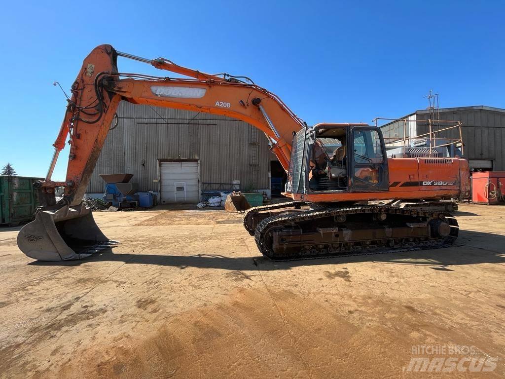 Doosan DX 380 LC حفارات زحافة