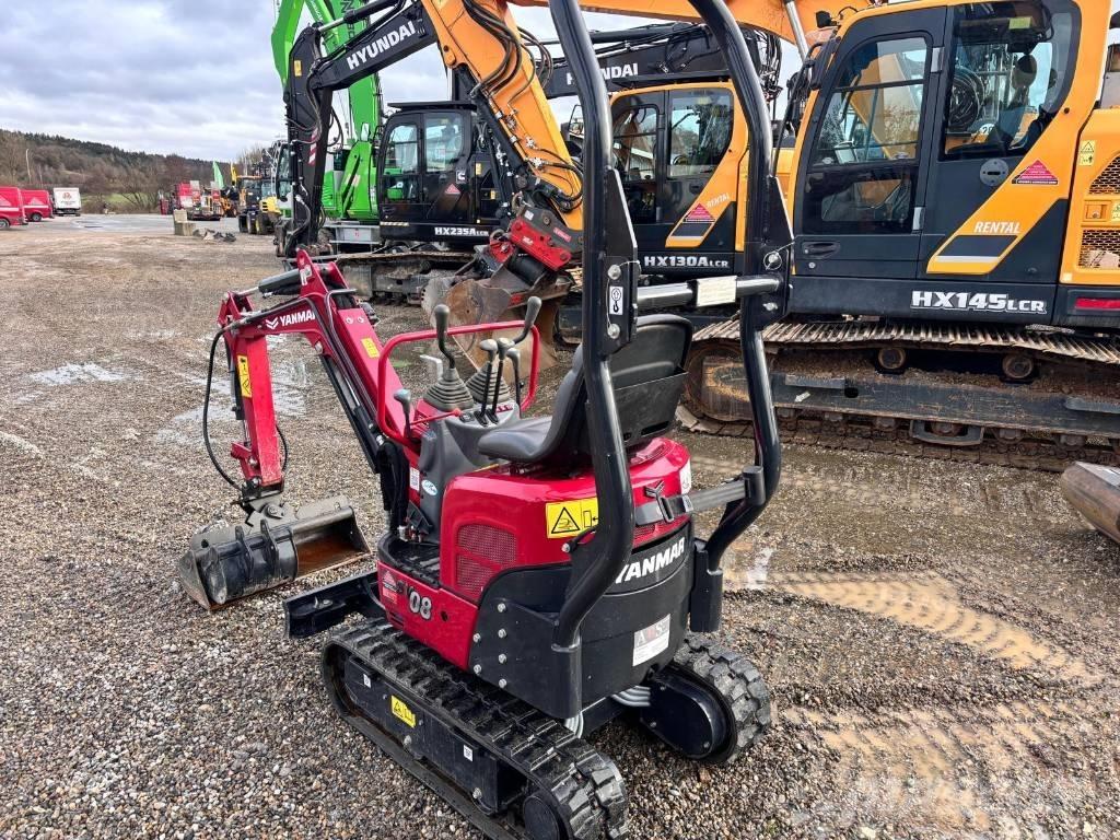 Yanmar SV 08 حفارات صغيرة أقل من 7 طن (حفارات صغيرة)