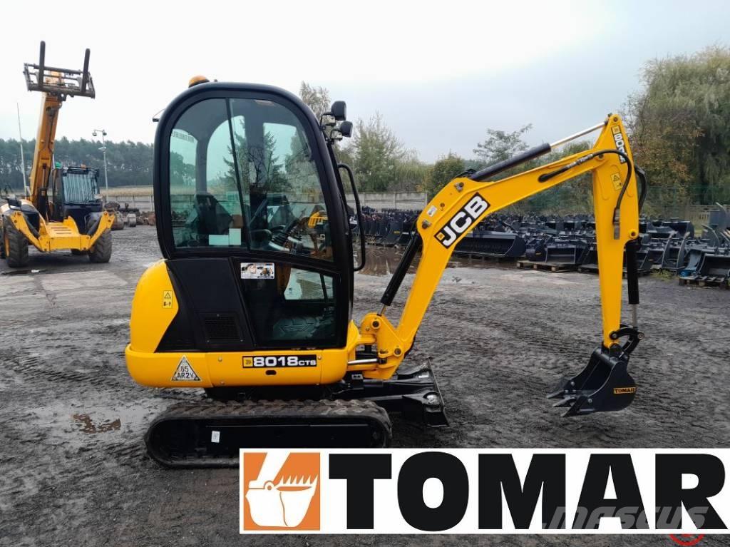 JCB 8018 CTS حفارات صغيرة أقل من 7 طن (حفارات صغيرة)