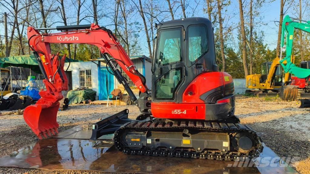 Kubota U 55-4 حفارات صغيرة أقل من 7 طن (حفارات صغيرة)