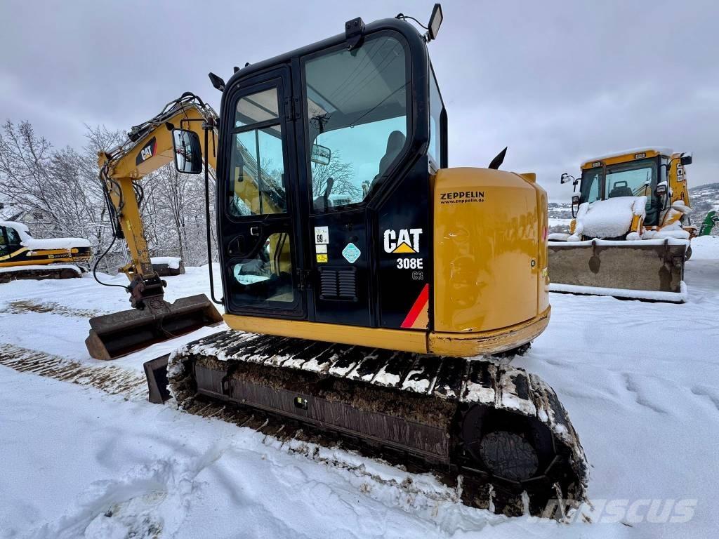 CAT 308 E 2 CR حفارات وسط 7 طن - 12 طن