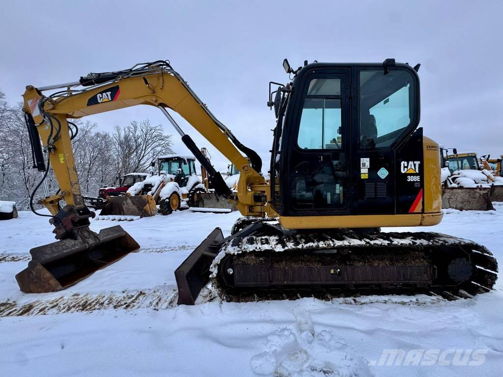 CAT 308 E 2 CR حفارات وسط 7 طن - 12 طن