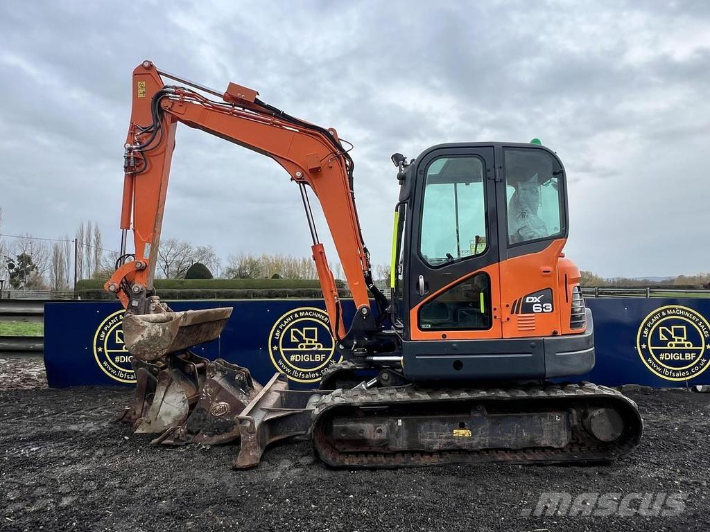 Doosan DX63 حفارات خاصة