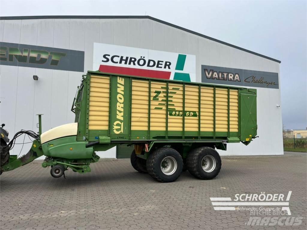Krone ZX 450 HD مقطورات ذاتية التحميل
