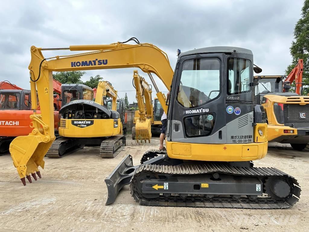 Komatsu PC78US حفارات وسط 7 طن - 12 طن