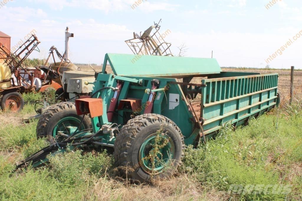  Agrikon Solt TG-10 معدات توزيع السماد العضوي