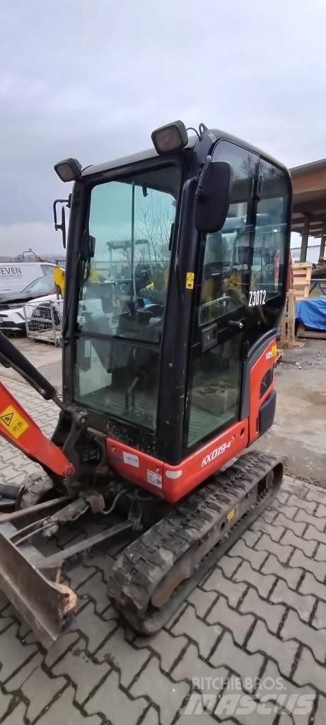 Kubota KX 019-4 حفارات صغيرة أقل من 7 طن (حفارات صغيرة)