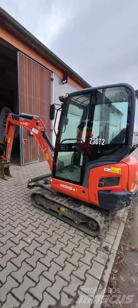 Kubota KX 019-4 حفارات صغيرة أقل من 7 طن (حفارات صغيرة)