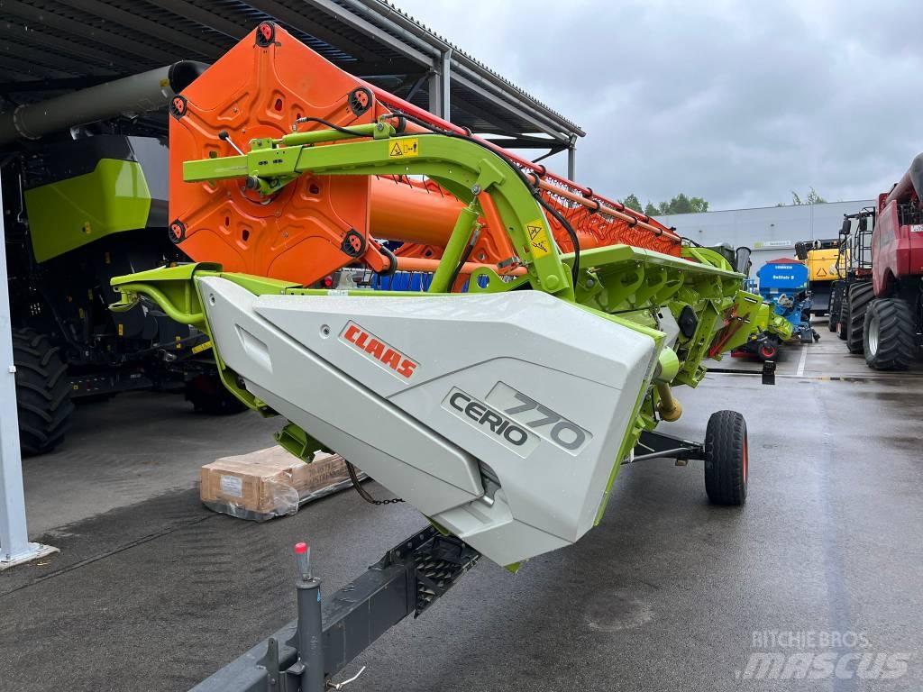 CLAAS CERIO 770 رؤوس الحصادات الدراسات