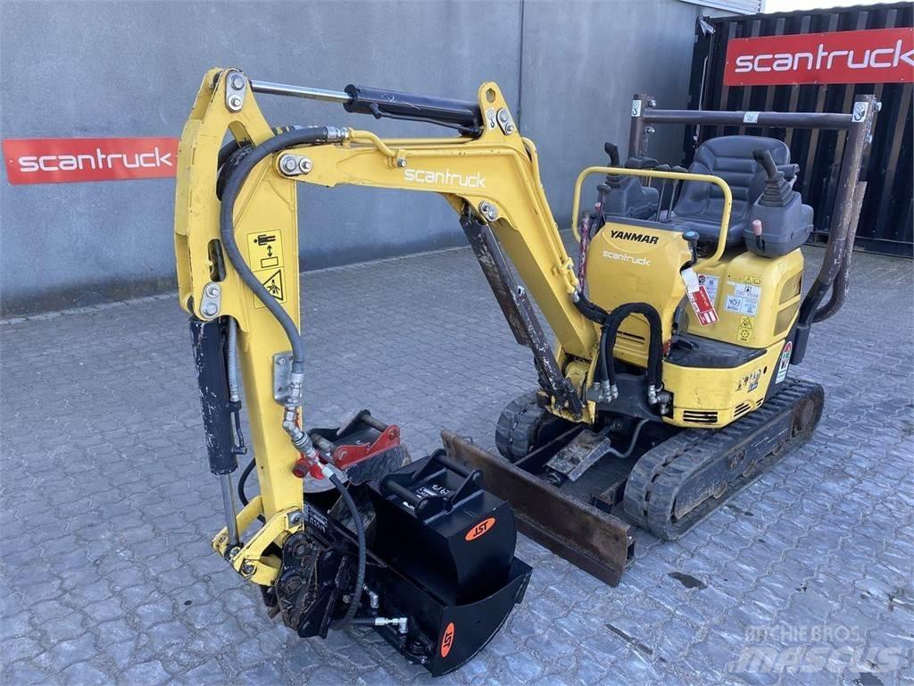 Yanmar VIO12 حفارات بعجل