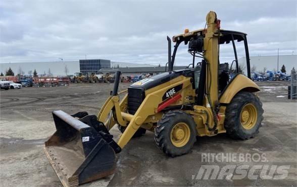 CAT 416E لوادر ذات جرافات عكسية