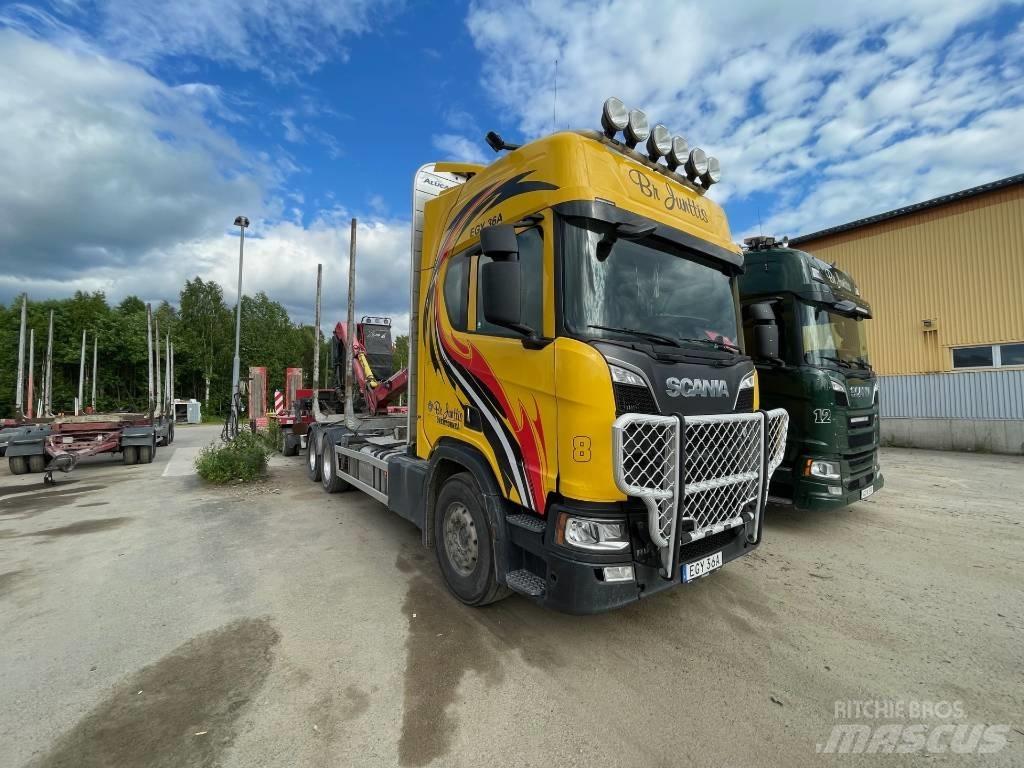 Scania R650 شاحنات أشجار