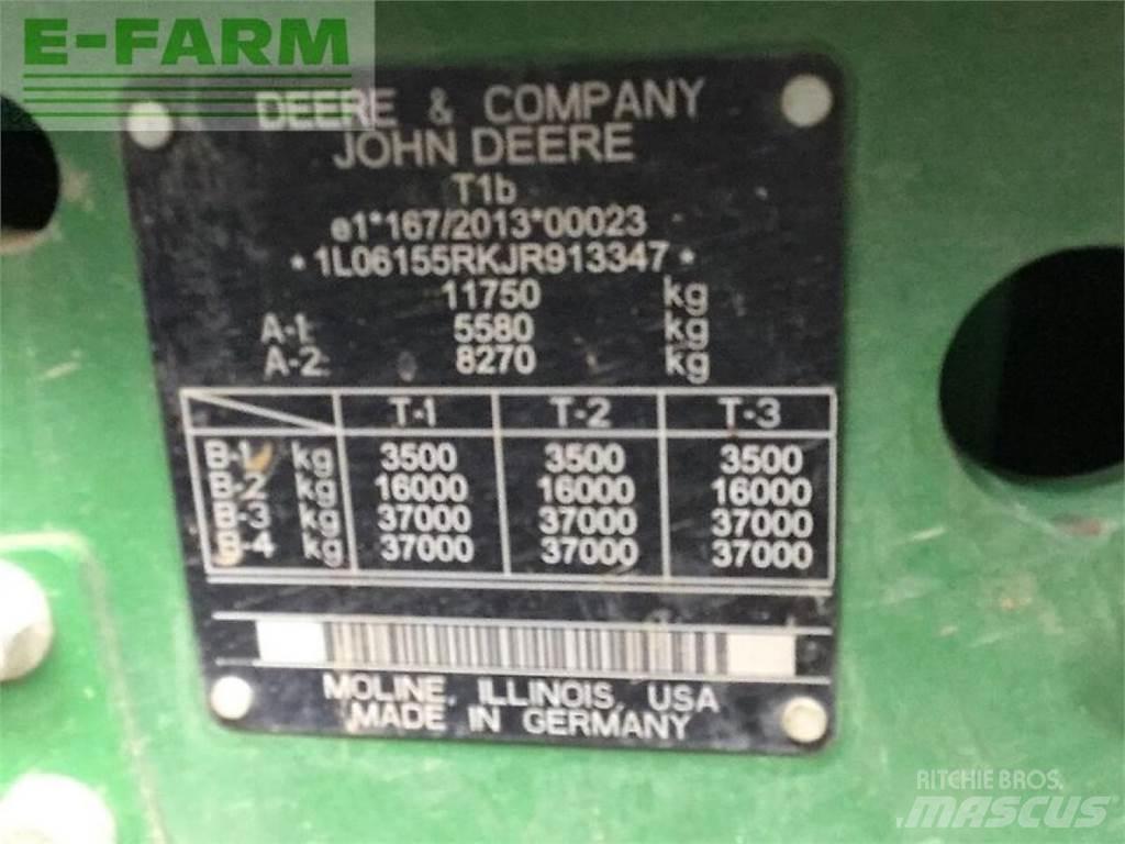 John Deere 6155r الجرارات