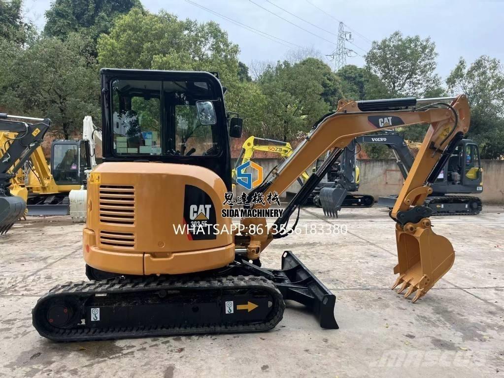 CAT 303.5 E CR حفارات صغيرة أقل من 7 طن (حفارات صغيرة)