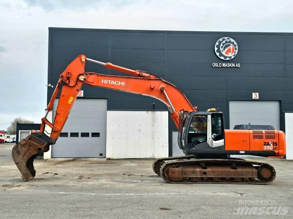 Hitachi zx350 lc-3 حفارات زحافة