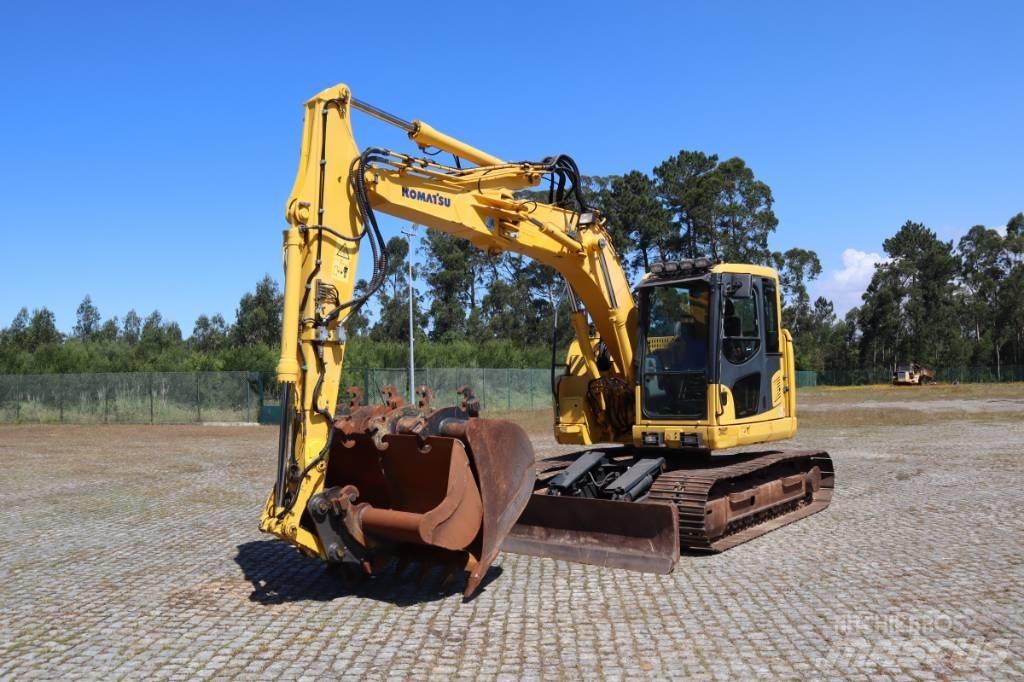 Komatsu PC 138US-10 حفارات زحافة