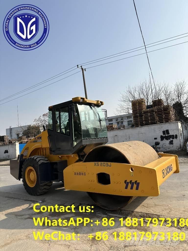 XCMG XS 203 J مداحل أحادية الأسطوانة