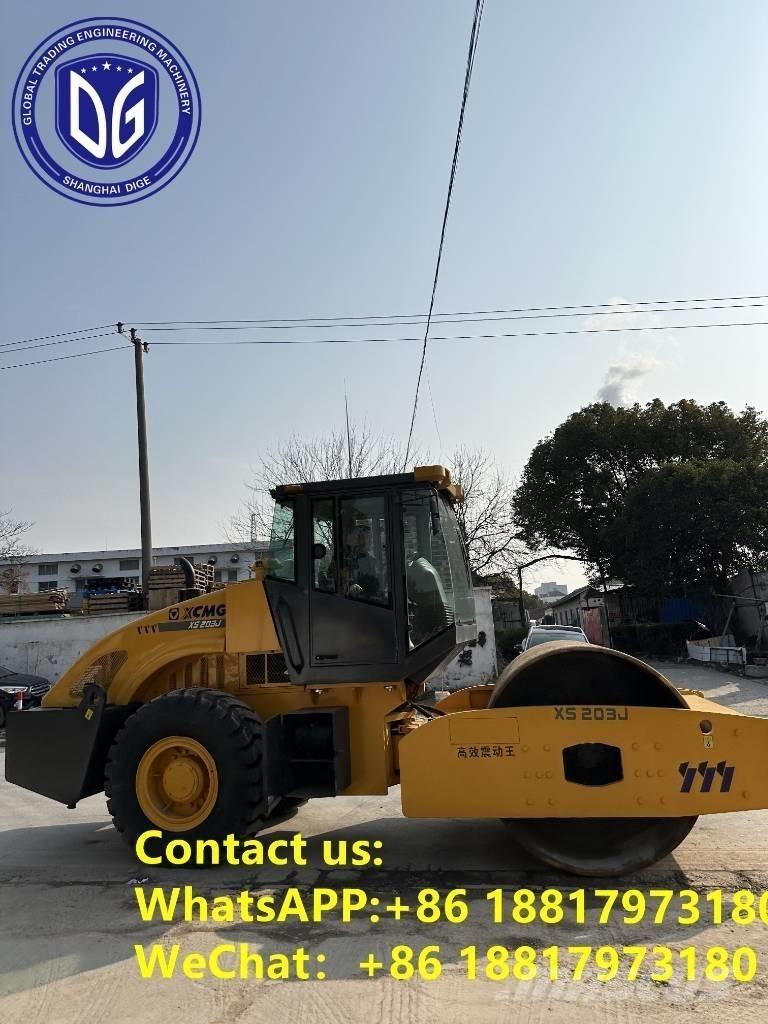 XCMG XS 203 J مداحل أحادية الأسطوانة