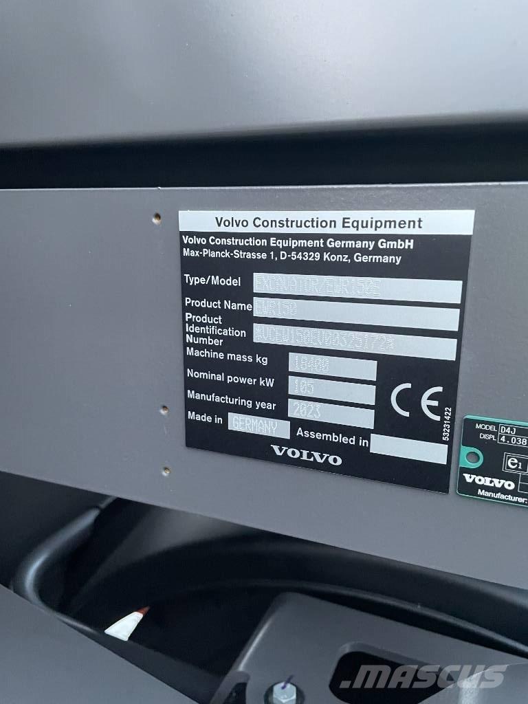 Volvo EWR 150 E حفارات بعجل