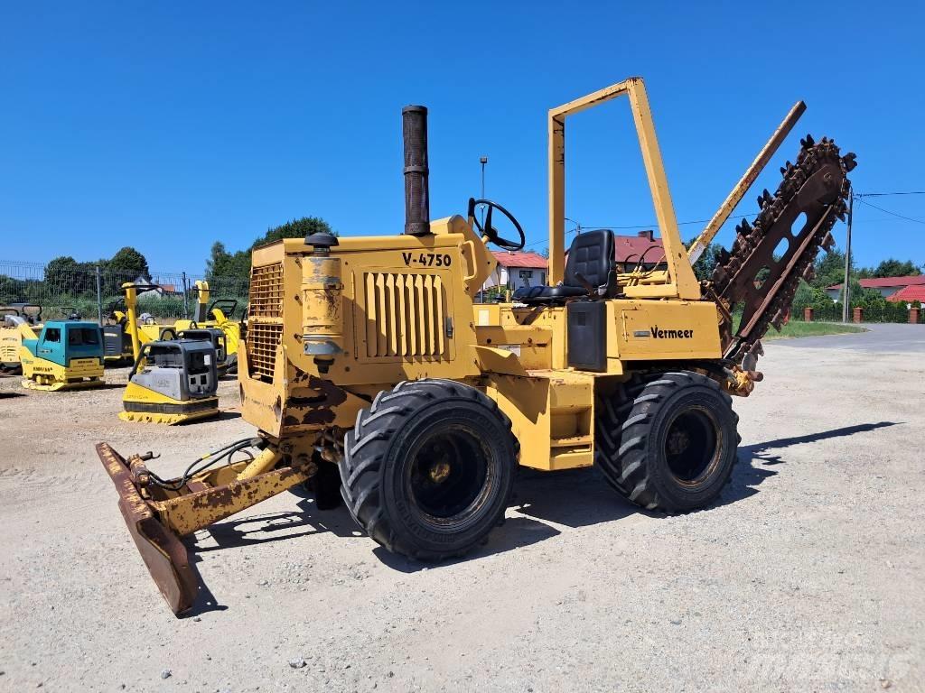 Vermeer V4750 ماكينات حفر خنادق