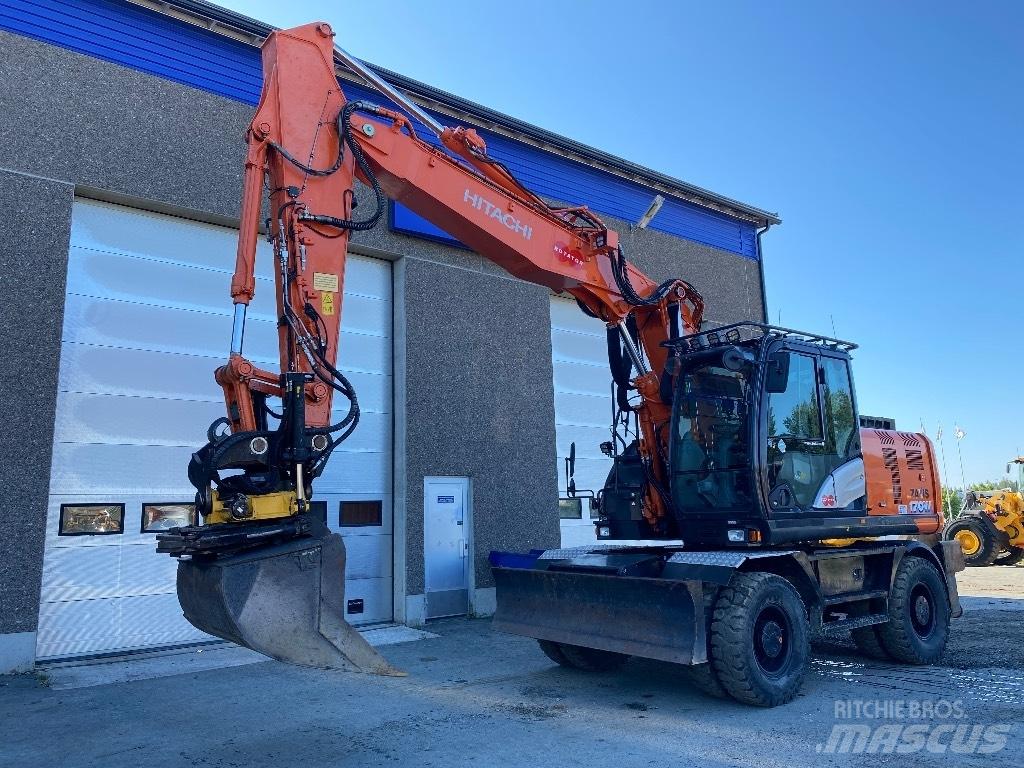 Hitachi ZX170w-6 2P حفارات بعجل