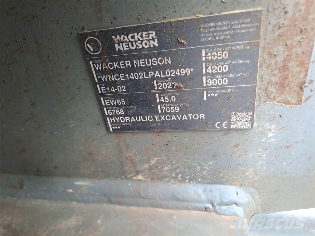 Wacker Neuson EW65 حفارات بعجل