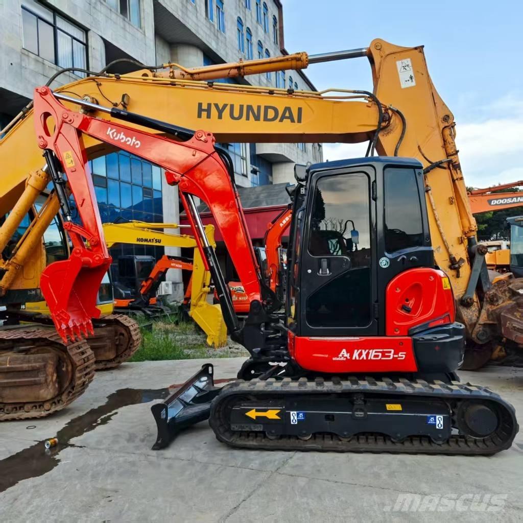 Kubota KX 163-5 حفارات صغيرة أقل من 7 طن (حفارات صغيرة)