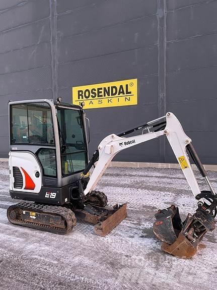 Bobcat E19 حفارات صغيرة أقل من 7 طن (حفارات صغيرة)