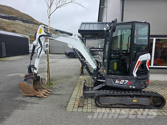 Bobcat E27z حفارات صغيرة أقل من 7 طن (حفارات صغيرة)