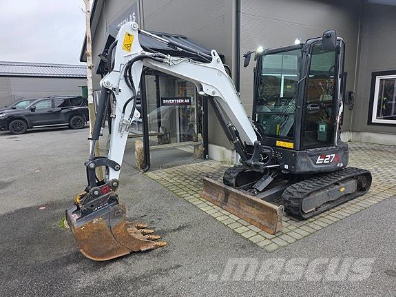 Bobcat E27z حفارات صغيرة أقل من 7 طن (حفارات صغيرة)