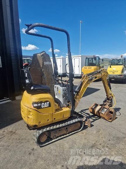 CAT 300.9 حفارات صغيرة أقل من 7 طن (حفارات صغيرة)