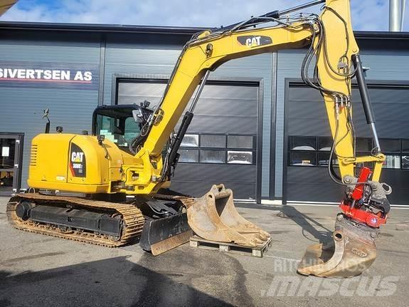 CAT 308 E2 CR حفارات زحافة
