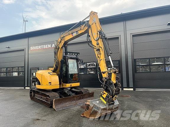 CAT 308D CR حفارات وسط 7 طن - 12 طن
