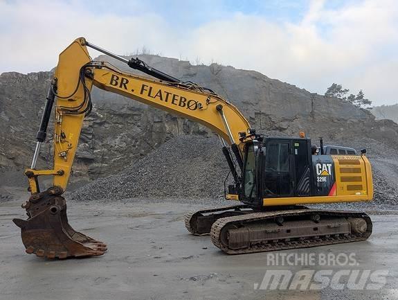 CAT 329EL حفارات زحافة