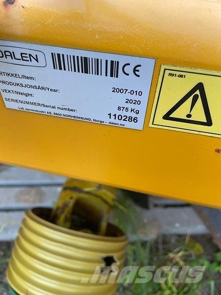 Dalen 2007 ماكينات الطرق والجليد الأخرى