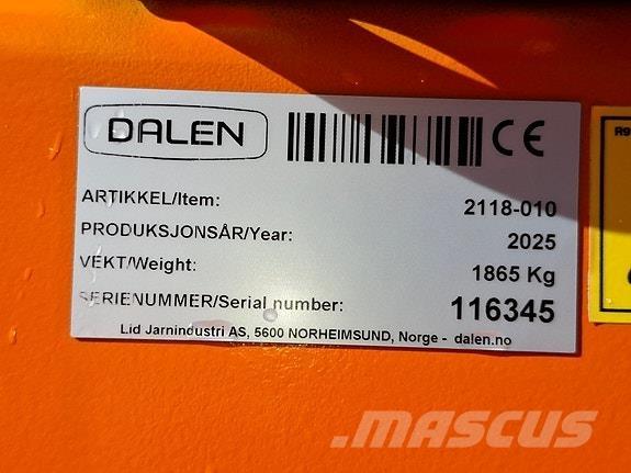 Dalen 2118 قاذفات الجليد